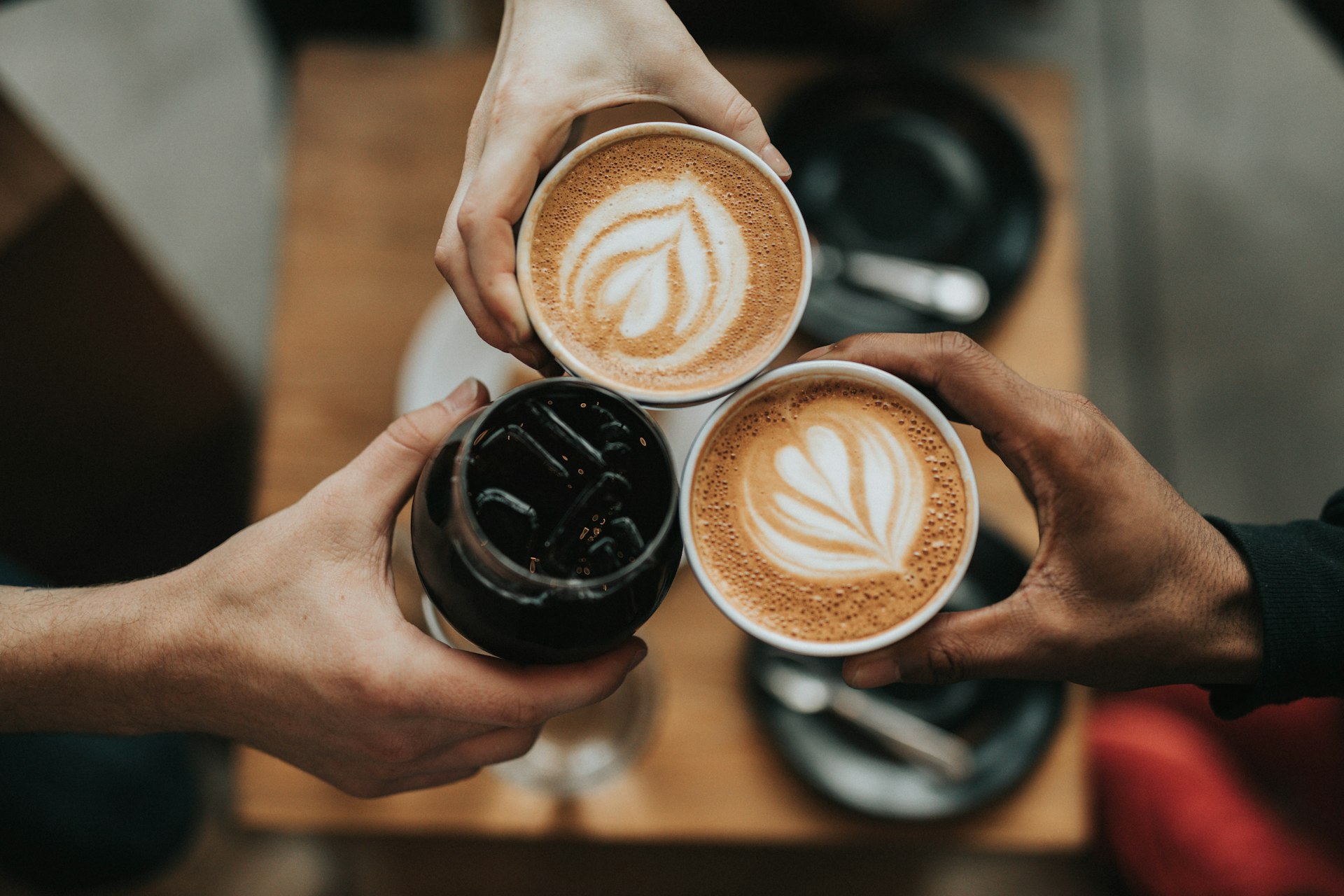Premium coffee beans and brewing equipment